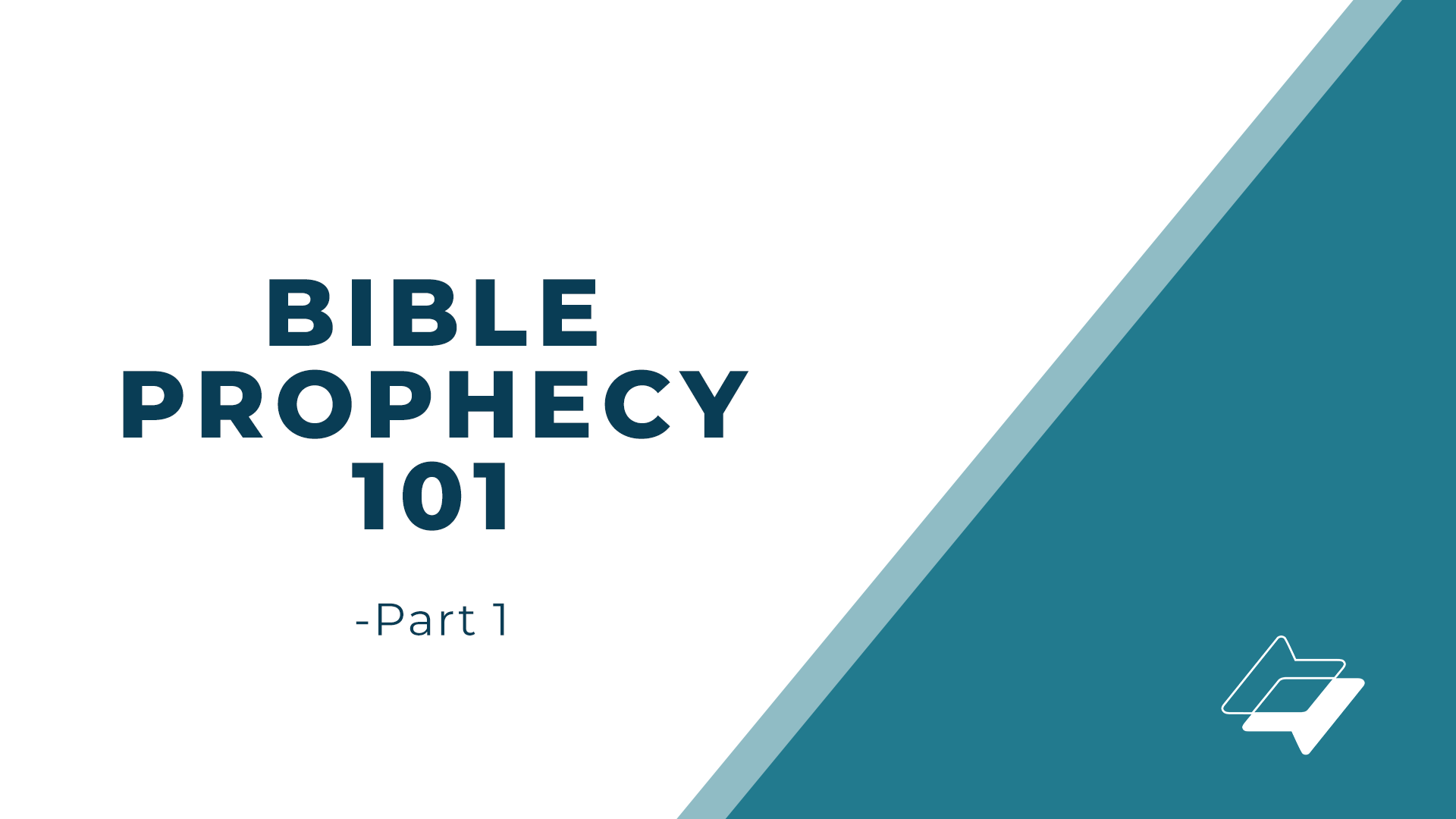 Bible Prophecy 101 – Part 1