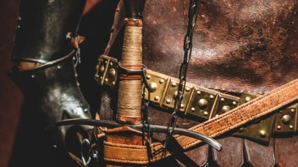 black and brown leather horse saddle